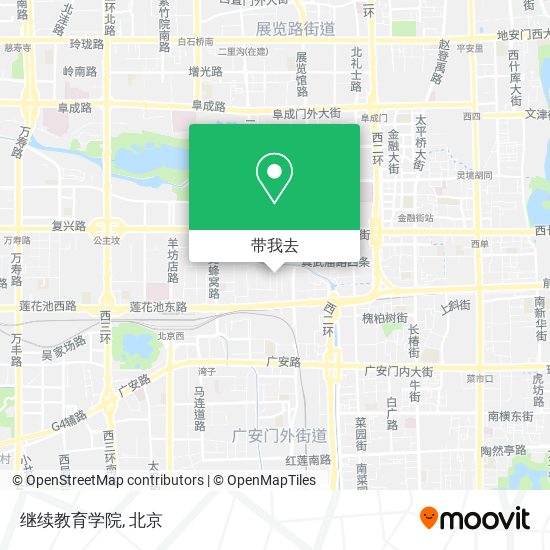 继续教育学院地图