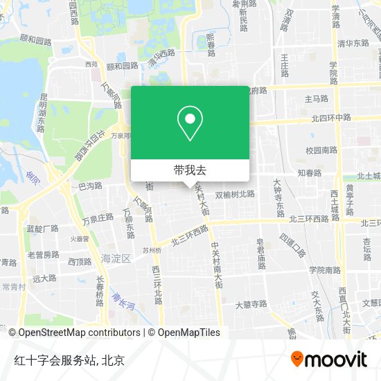 红十字会服务站地图