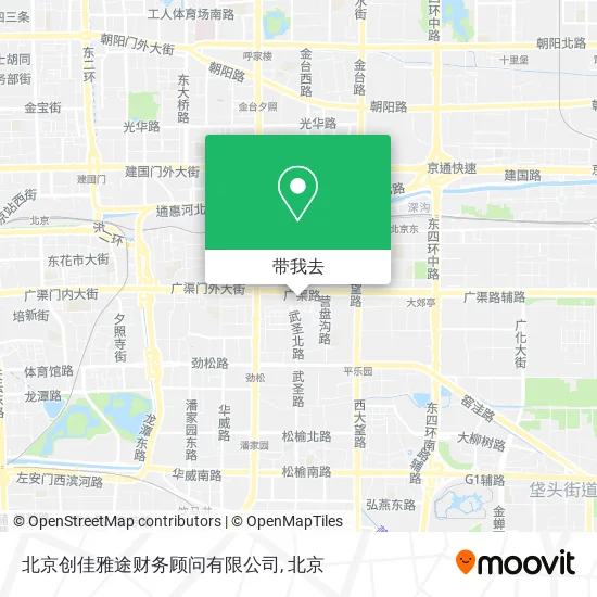 北京创佳雅途财务顾问有限公司地图