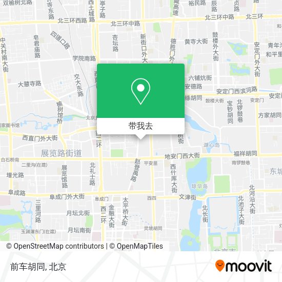 前车胡同地图