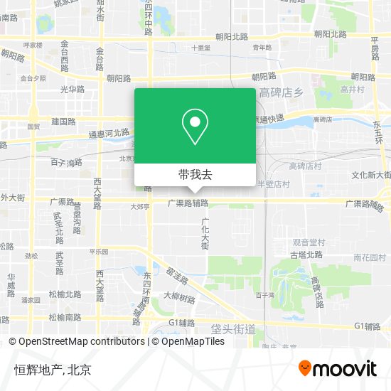 恒辉地产地图