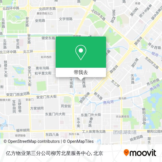 亿方物业第三分公司柳芳北星服务中心地图