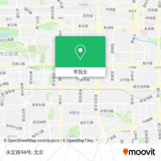永定路94号地图