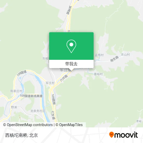 西杨坨南桥地图