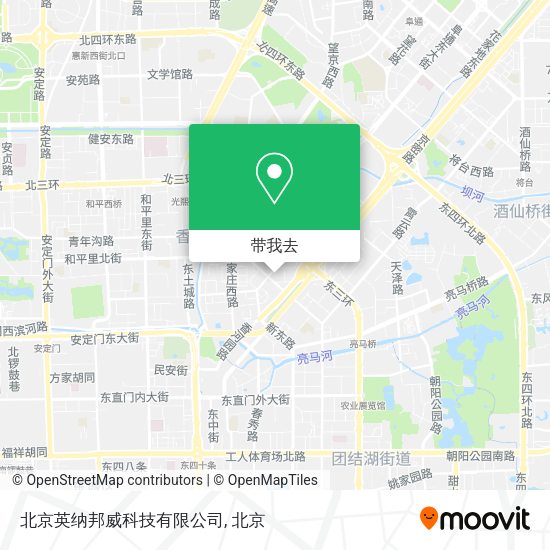北京英纳邦威科技有限公司地图