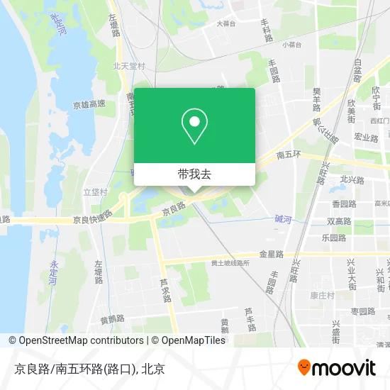 京良路/南五环路(路口)地图