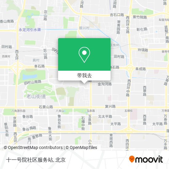 十一号院社区服务站地图
