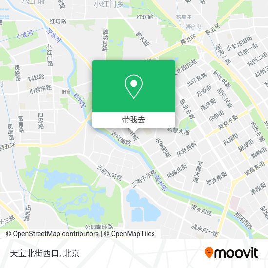 天宝北街西口地图
