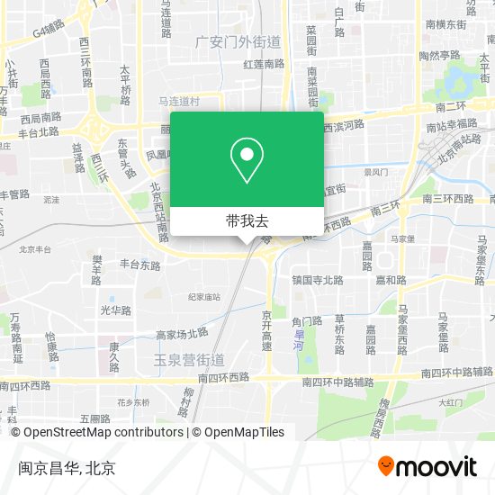 闽京昌华地图