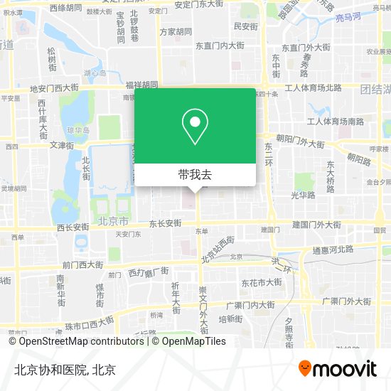 北京协和医院地图