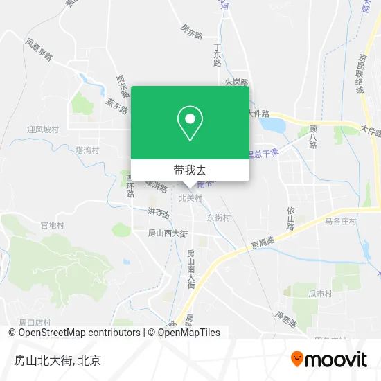 房山北大街地图