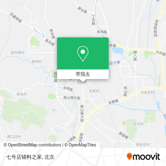 七号店辅料之家地图