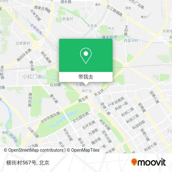 横街村567号地图