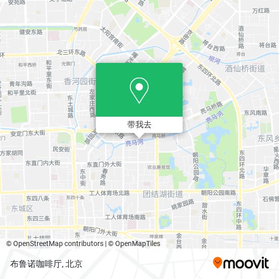 布鲁诺咖啡厅地图
