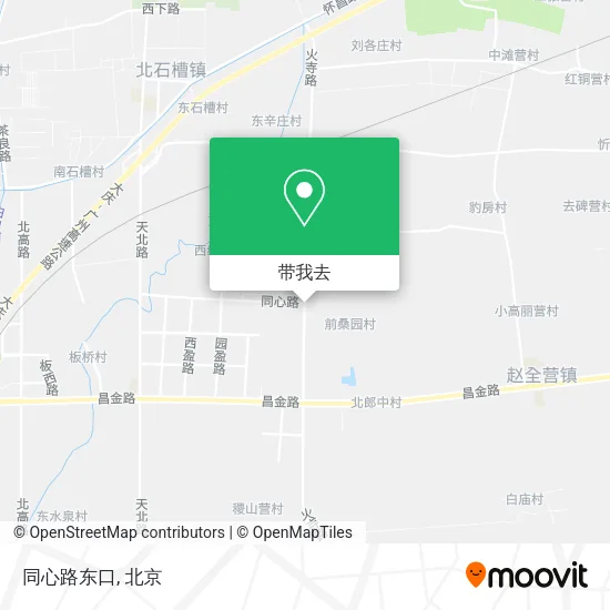同心路东口地图