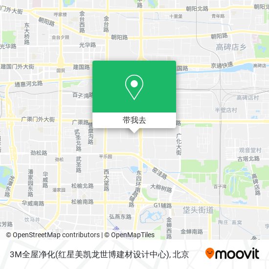 3M全屋净化(红星美凯龙世博建材设计中心)地图