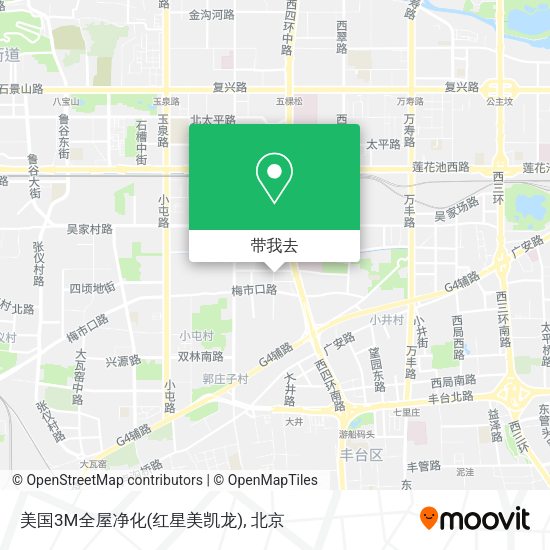 美国3M全屋净化(红星美凯龙)地图