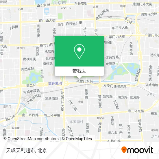 天成天利超市地图