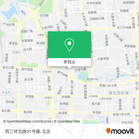西三环北路31号楼地图