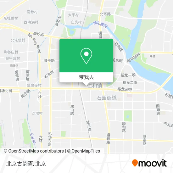 北京古韵斋地图