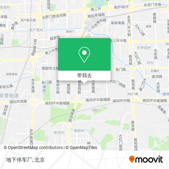 地下停车厂地图
