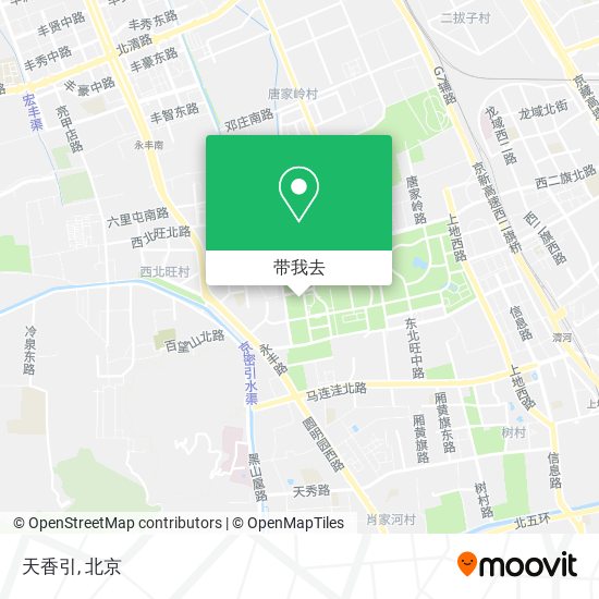 天香引地图