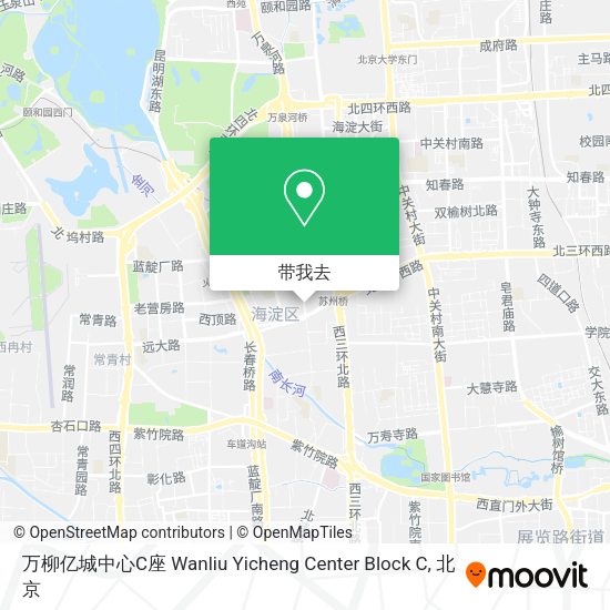 万柳亿城中心C座 Wanliu Yicheng Center Block C地图