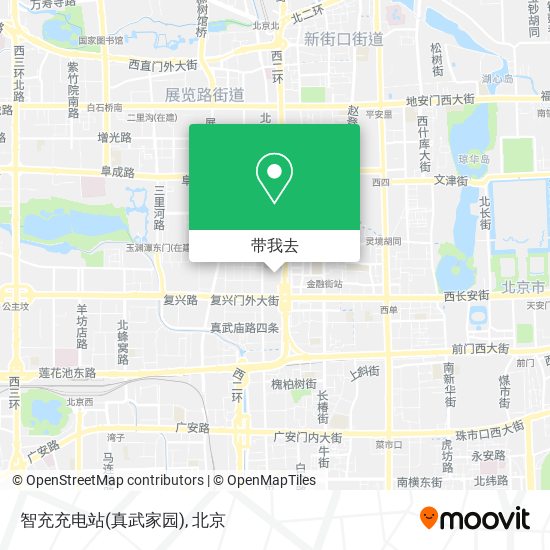 智充充电站(真武家园)地图