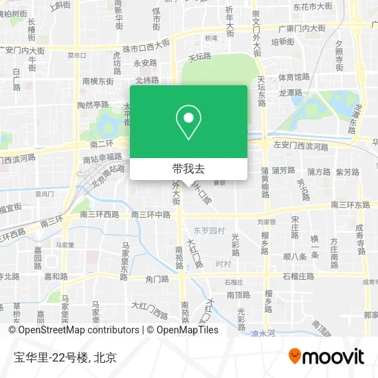 宝华里-22号楼地图