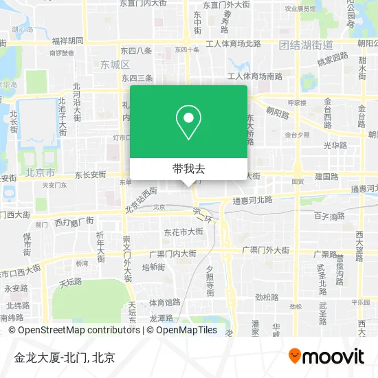 金龙大厦-北门地图