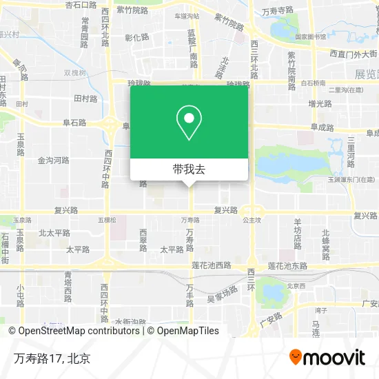 万寿路17地图