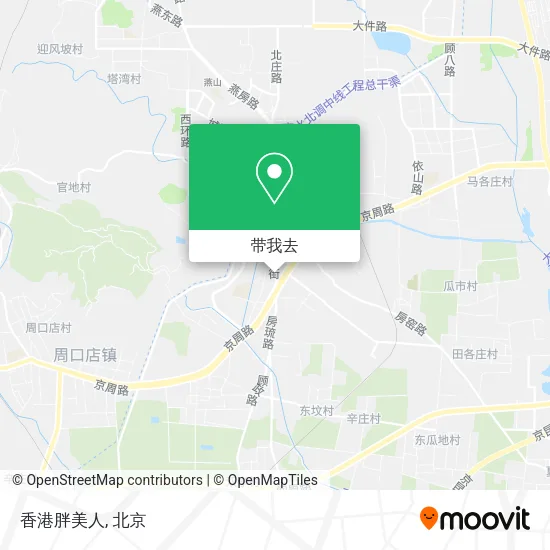 香港胖美人地图