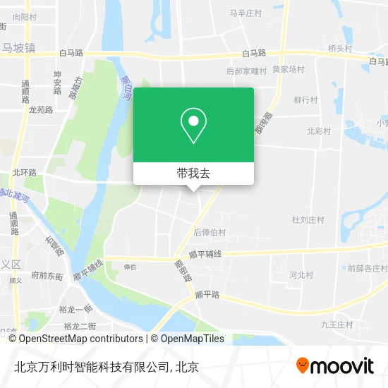 北京万利时智能科技有限公司地图