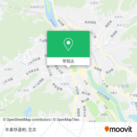 丰巢快递柜地图