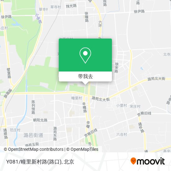 Y081/疃里新村路(路口)地图