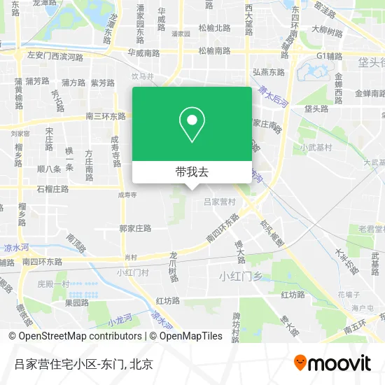 吕家营住宅小区-东门地图