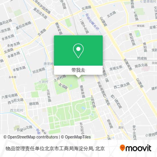 物品管理责任单位北京市工商局海淀分局地图
