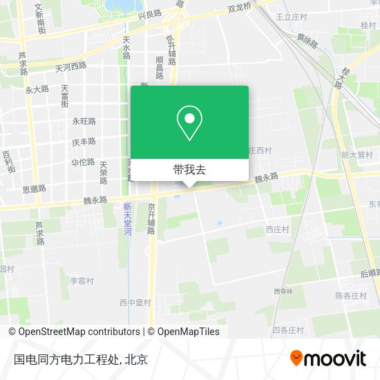 国电同方电力工程处地图