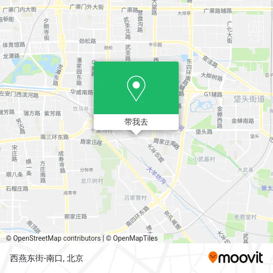 西燕东街-南口地图