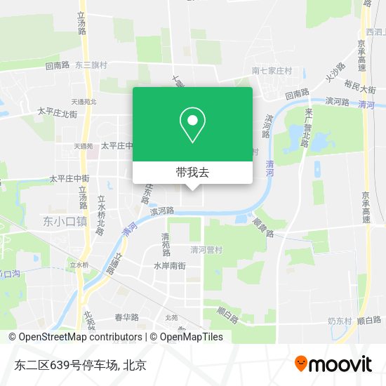 东二区639号停车场地图