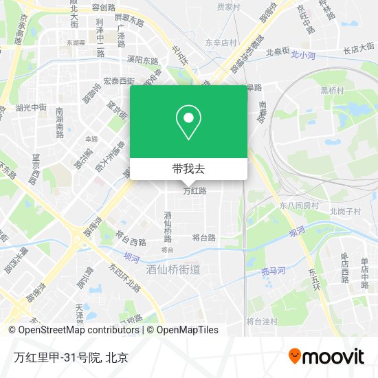 万红里甲-31号院地图