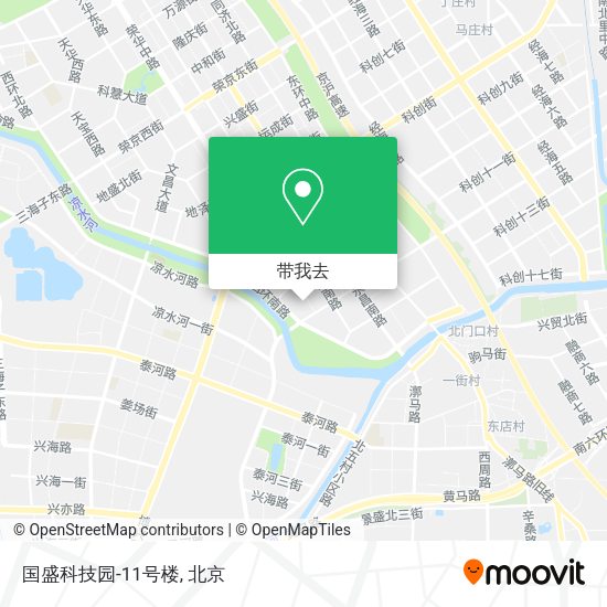 国盛科技园-11号楼地图