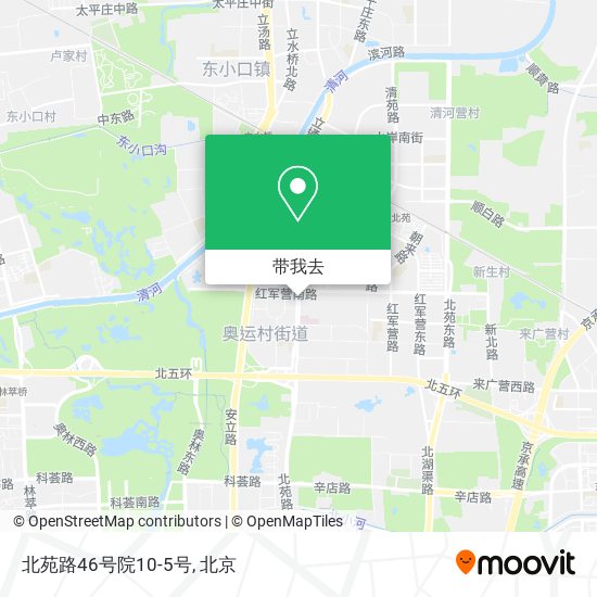 北苑路46号院10-5号地图
