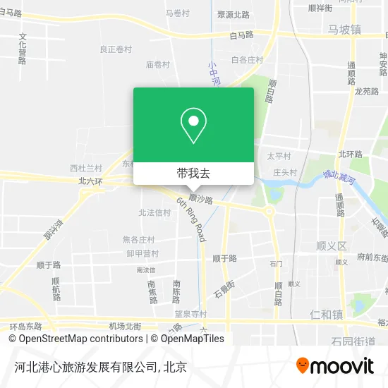 河北港心旅游发展有限公司地图