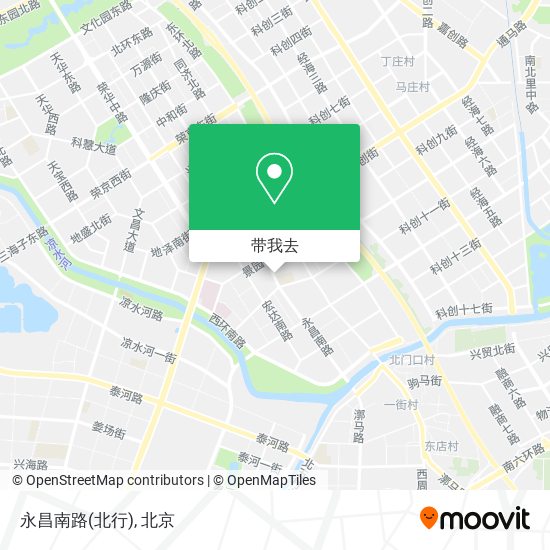 永昌南路(北行)地图