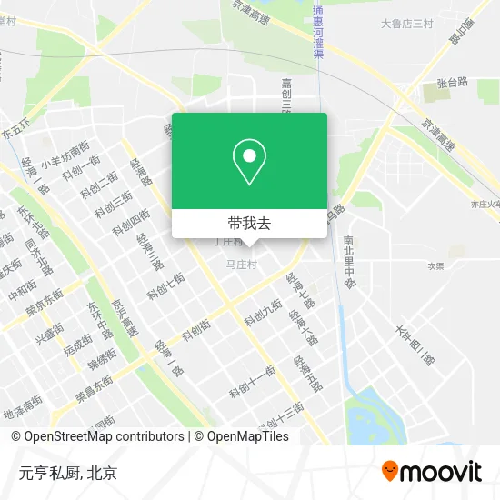 元亨私厨地图