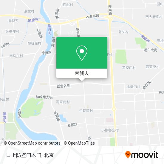 日上防盗门木门地图