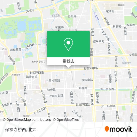 保福寺桥西地图