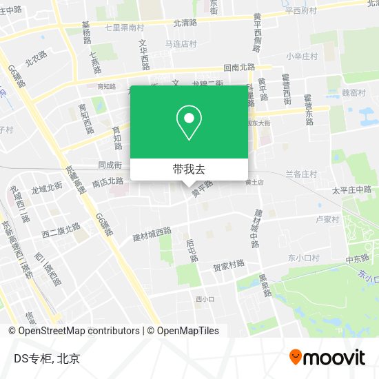 DS专柜地图