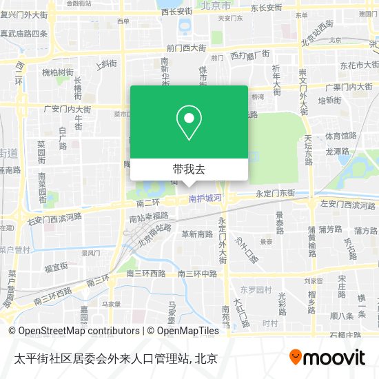 太平街社区居委会外来人口管理站地图
